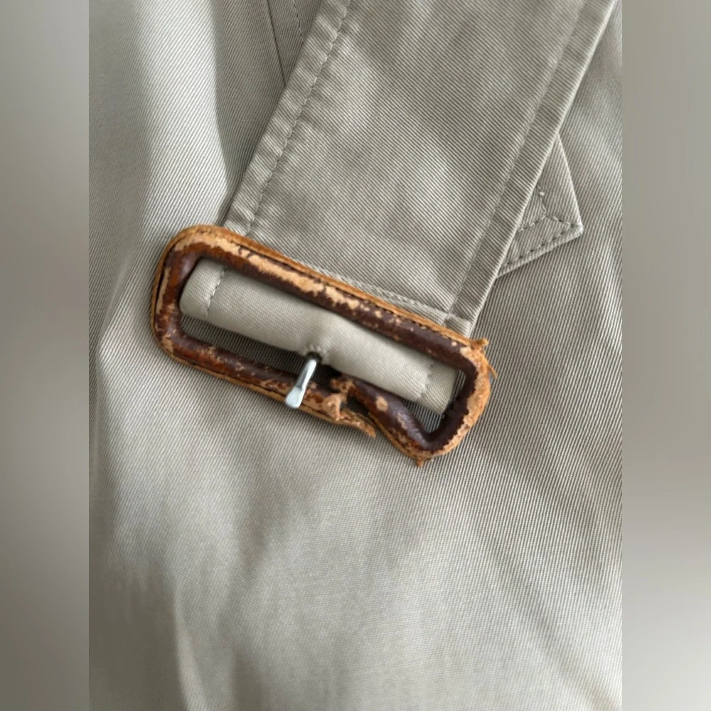 Vintage Burberry trench women’s size S/M - Picture 4 of 12